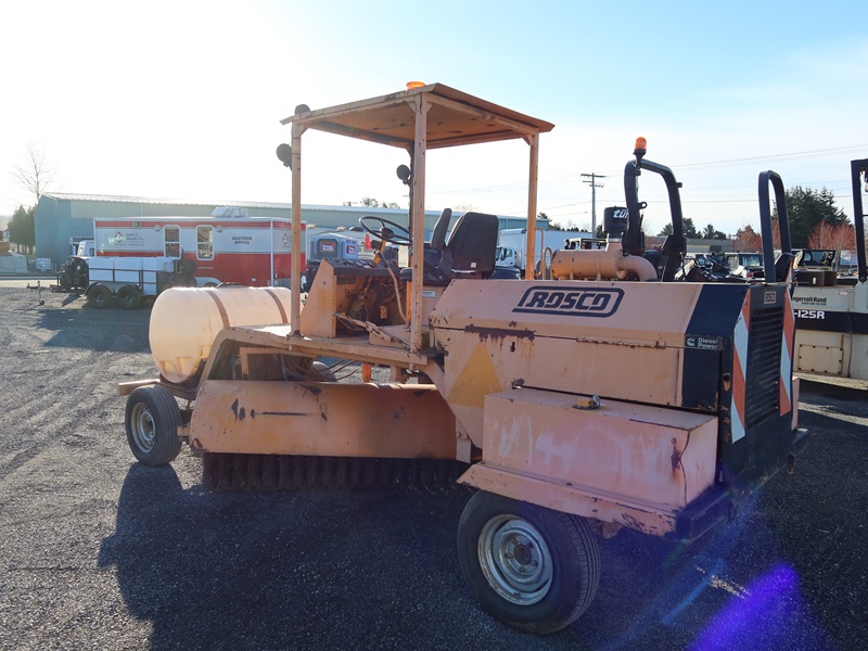ROSCO RB38 MOBILE SWEEPER MARYSVILLE HEAVY EQUIPMENT, CONTRACTORS