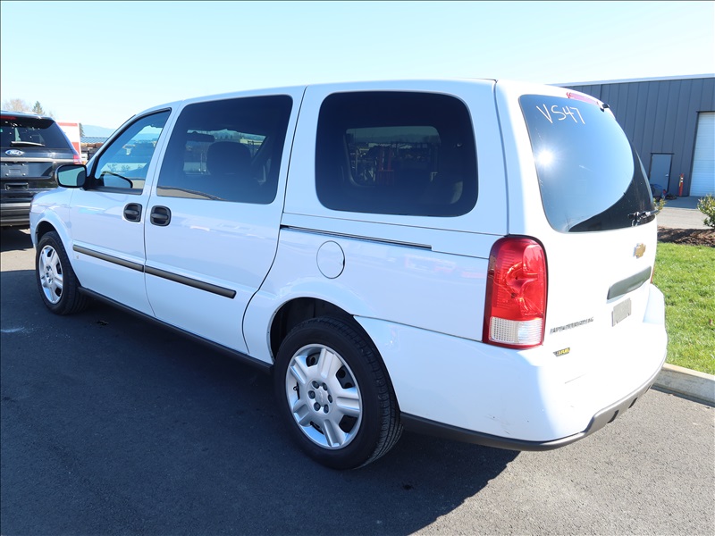 2008 CHEV UPLANDER PASSENGER VAN | MARYSVILLE HEAVY EQUIPMENT