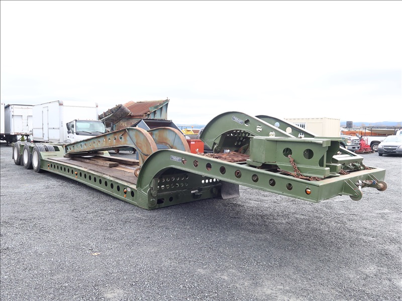 1988 COZAD T/A 65TON LOWBOY MARYSVILLE HEAVY EQUIPMENT, CONTRACTORS