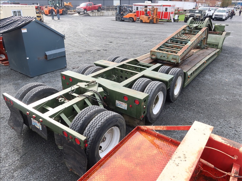 1988 COZAD T/A 65TON LOWBOY MARYSVILLE HEAVY EQUIPMENT, CONTRACTORS