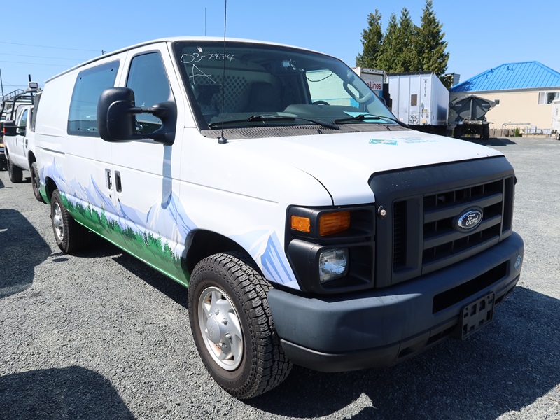 2013 FORD E250 CARGO VAN CNG MARYSVILLE HEAVY EQUIPMENT, CONTRACTORS