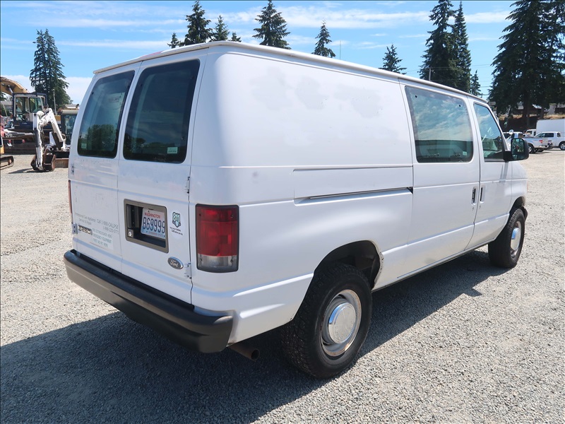 2006 FORD E250 CARGO VAN KENMORE HEAVY EQUIPMENT, CONTRACTORS