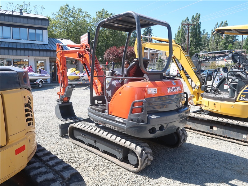 2018 KUBOTA KX713S HYDRAULIC EXCAVATOR KENMORE HEAVY EQUIPMENT