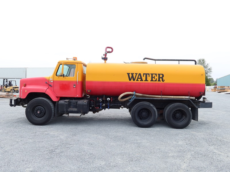 1987 INTERNATIONAL 2600 T/A WATER TRUCK MARYSVILLE HEAVY EQUIPMENT