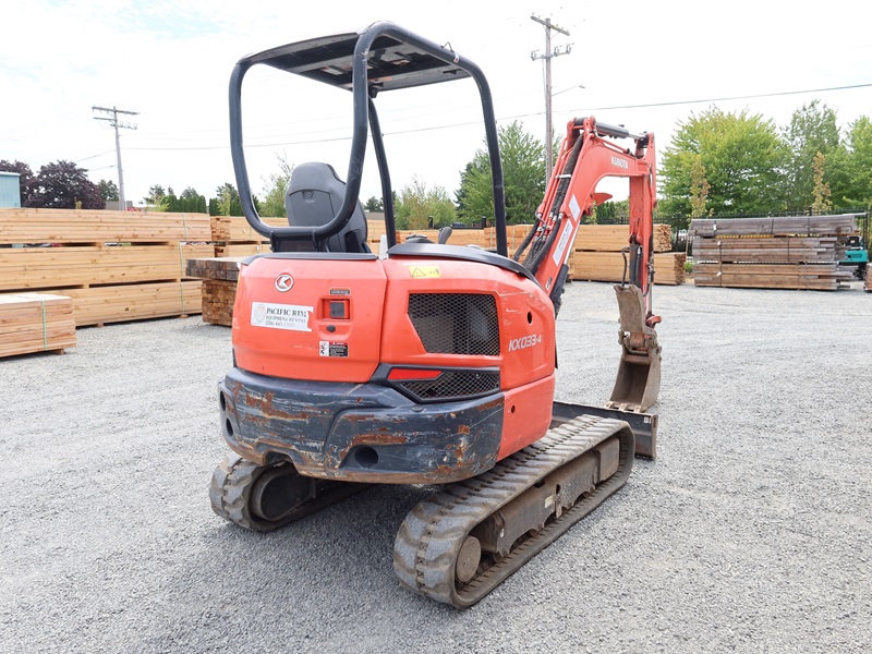 2017 KUBOTA KX0334 MINI HYDRAULIC EXCAVATOR MARYSVILLE HEAVY