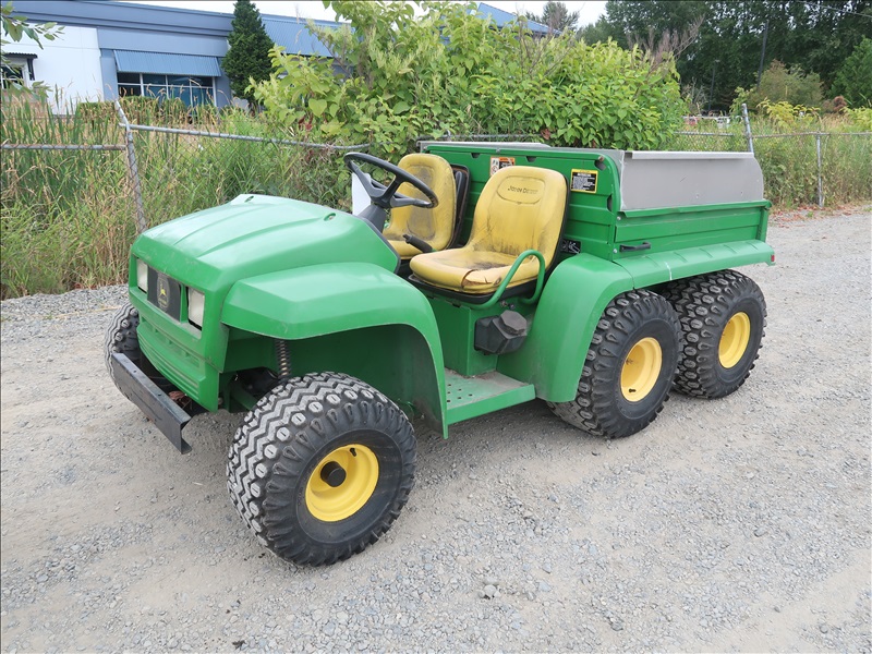 1999 JOHN DEERE GATOR 6X4 HYD DUMP BED KENMORE HEAVY EQUIPMENT