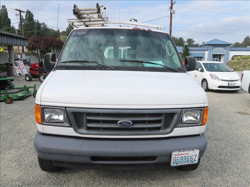 2006 FORD E250 CARGO VAN KENMORE HEAVY EQUIPMENT, CONTRACTORS