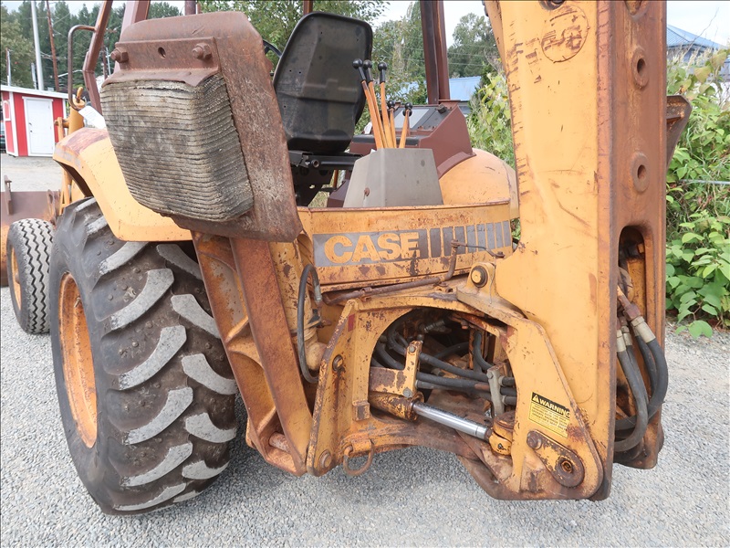 1988 CASE 580K LOADER BACKHOE 2WD KENMORE HEAVY EQUIPMENT