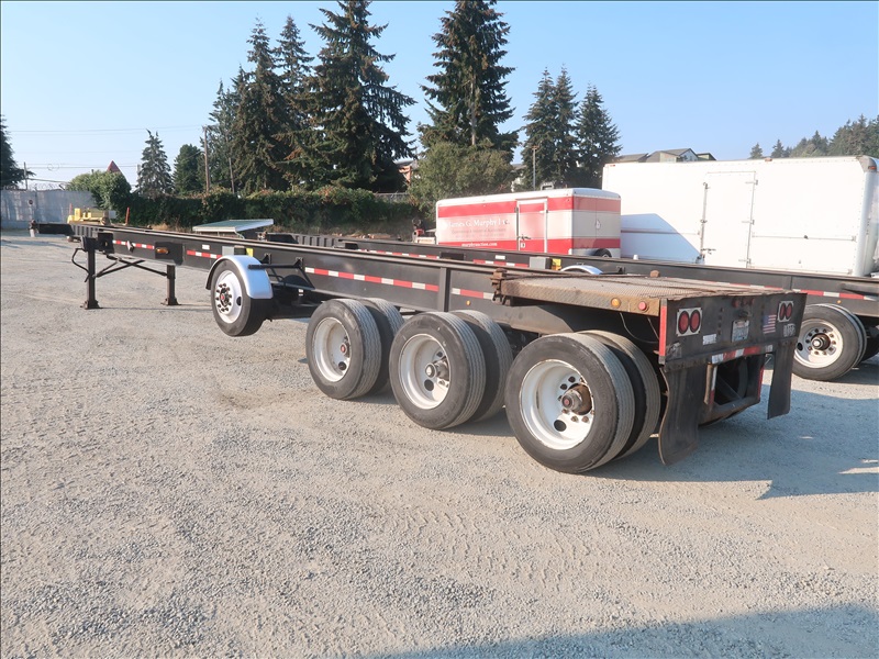 2010 BUSBY B11CF5326 QUAD/A CHASSIS TRAILER KENMORE HEAVY EQUIPMENT