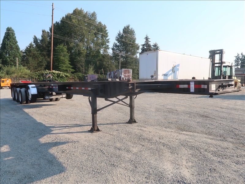 2010 BUSBY B11CF5326 QUAD/A CHASSIS TRAILER KENMORE HEAVY EQUIPMENT