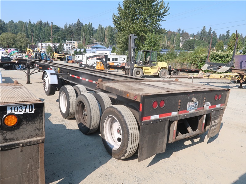 2010 BUSBY B11CF5326 QUAD/A CHASSIS TRAILER KENMORE HEAVY EQUIPMENT