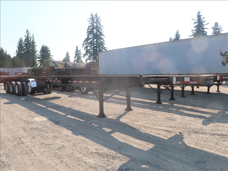 2010 BUSBY B11CF5326 QUAD/A CHASSIS TRAILER KENMORE HEAVY EQUIPMENT