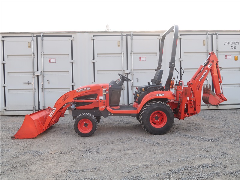 KUBOTA BX25D LOADER BACKHOE 4WD KENMORE HEAVY EQUIPMENT, CONTRACTORS