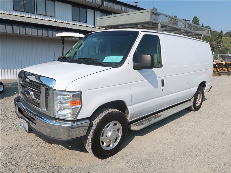 2012 FORD E250 CARGO VAN KENMORE HEAVY EQUIPMENT, CONTRACTORS
