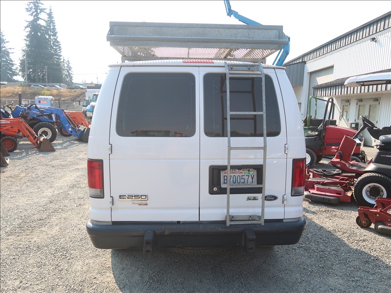 2012 FORD E250 CARGO VAN KENMORE HEAVY EQUIPMENT, CONTRACTORS