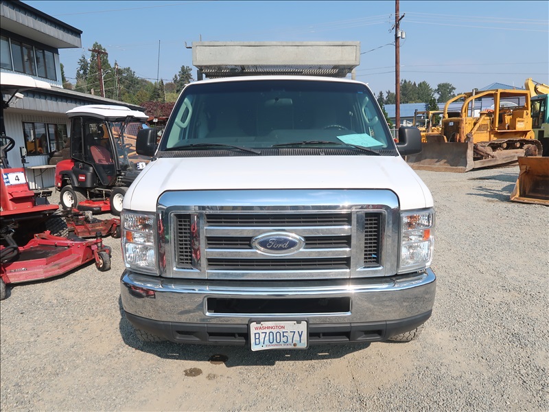 2012 FORD E250 CARGO VAN KENMORE HEAVY EQUIPMENT, CONTRACTORS