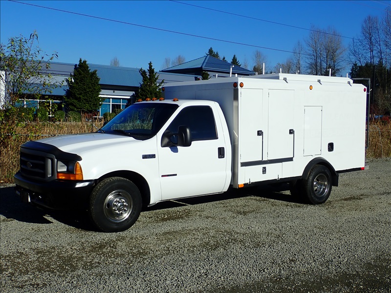 2000 FORD F350 AIR DUCT CLEANING TRUCK KENMORE HEAVY EQUIPMENT