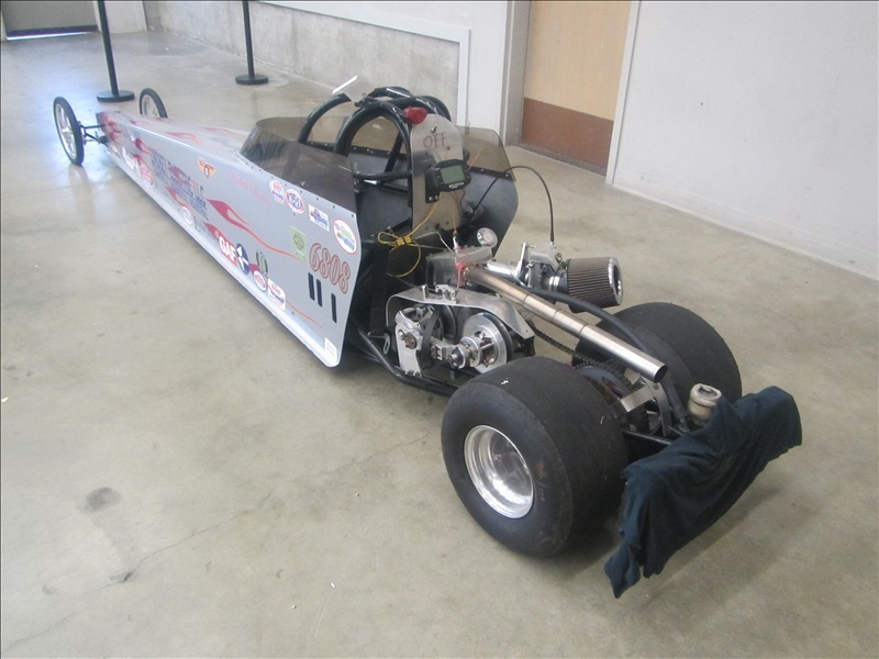 JR DRAGSTER BLOSOM RACING, 1 CYL ENGINE KENMORE HEAVY EQUIPMENT