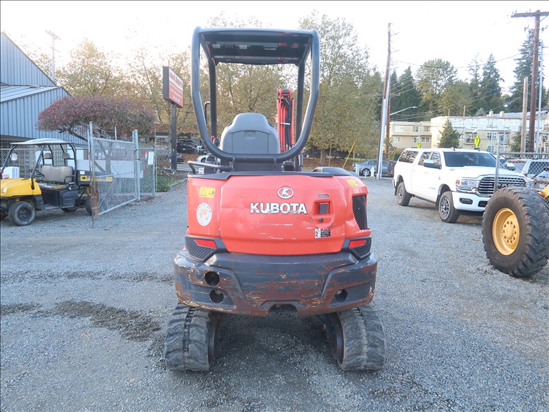 2017 KUBOTA KX0334 MINI HYDRAULIC EXCAVATOR *NEW DATE* KENMORE HEAVY