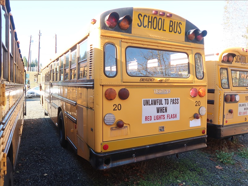 1997 THOMAS MVPER BUS *NEW DATE* KENMORE HEAVY EQUIPMENT