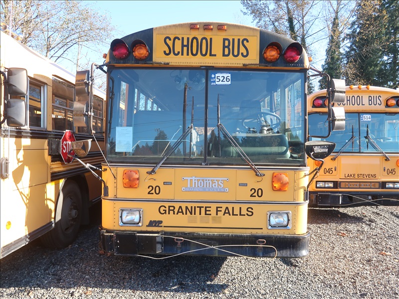 1997 THOMAS MVPER BUS *NEW DATE* KENMORE HEAVY EQUIPMENT