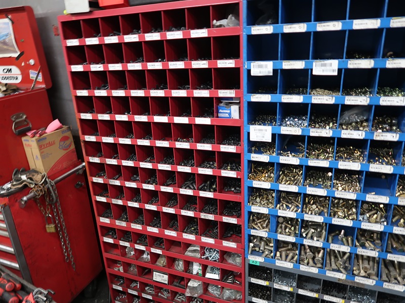 NUT, BOLT & SCREW INVENTORY B4 CNC MACHINING ONLINE AUCTION James