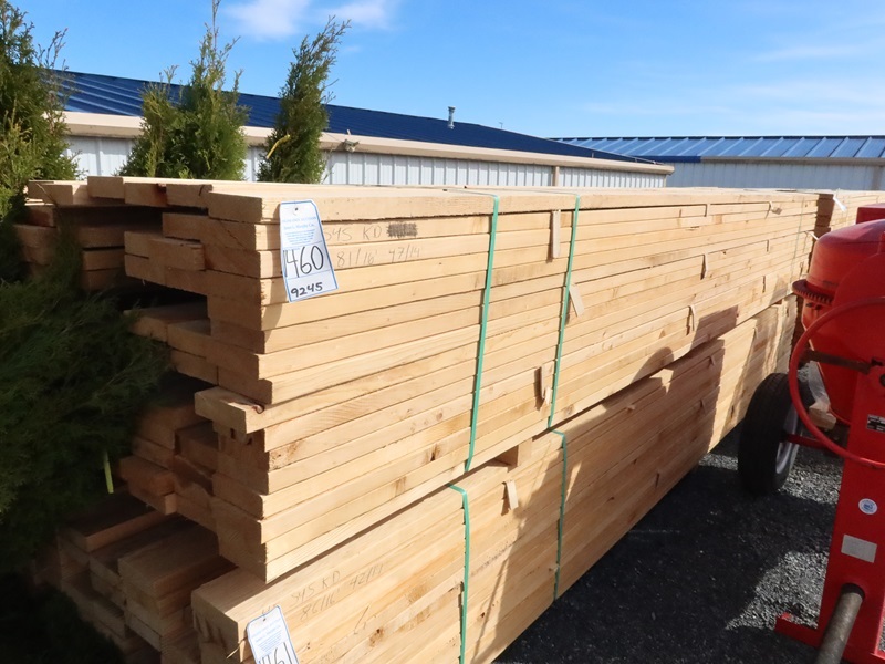 LOT, 2" X 6" FIR LUMBER, LENGTHS APPROX 14' 16' (NO REMOVAL UNTIL