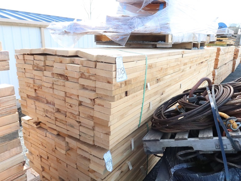 LOT, 2" X 6" FIR LUMBER, LENGTHS APPROX 14' 16' (NO REMOVAL UNTIL THURSDAY, APRIL 20TH