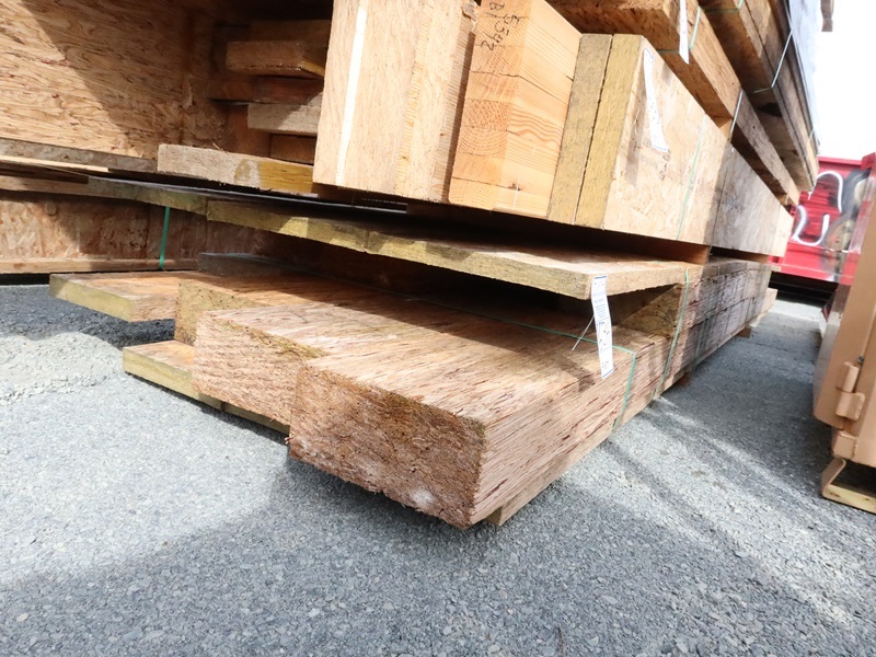 LOT, ASSORTED GLULAM LUMBER AT VARIOUS LENGTHS FROM APPROX 10' 15' (NO REMOVAL UNTIL THURSDAY