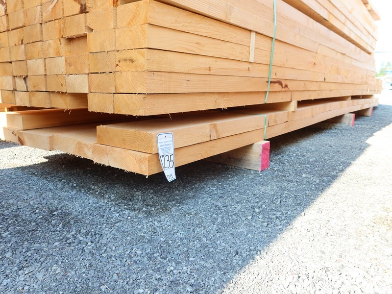 LOT, 3" X 12" FIR LUMBER AT APPROX 20' LENGTHS (NO REMOVAL UNTIL THURSDAY, JUNE 22ND