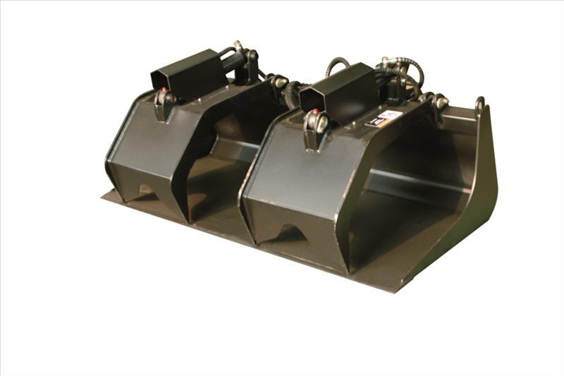 72'' SKID STEER GRAPPLE BUCKET W/(2) HYDRAULIC CYLINDERS KENMORE