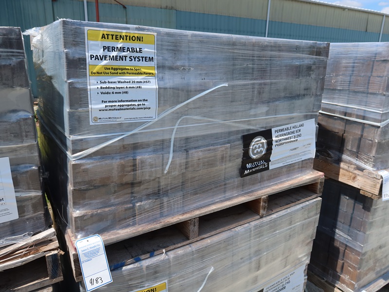 MUTUAL MATERIALS HERRINGBONE 8CM NORTHWEST BLEND MARYSVILLE TOOLS