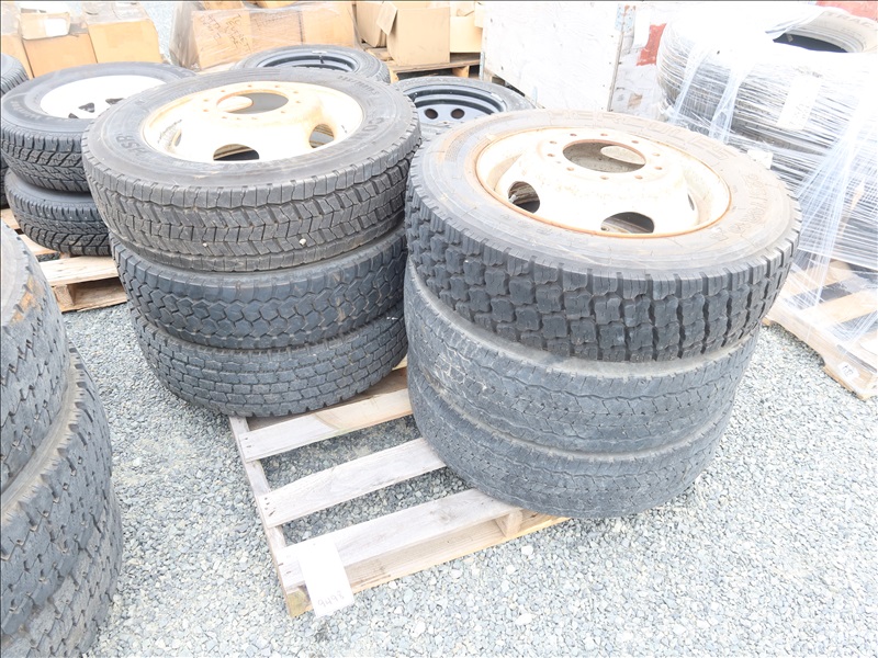 ASSORTED WHEELS & TIRES MARYSVILLE TOOLS & EQUIPMENT ONLINE AUCTION James G. Murphy Co.