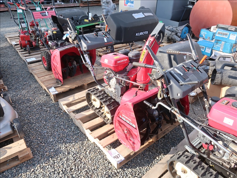 HONDA HS 928 | KENMORE TOOLS & EQUIPMENT - ONLINE AUCTION | James G