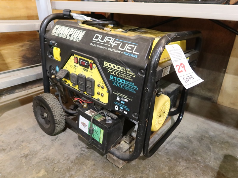 CHAMPION 100155 | BREWERY EQUIPMENT, BUILDING INVENTORY, TOOLS