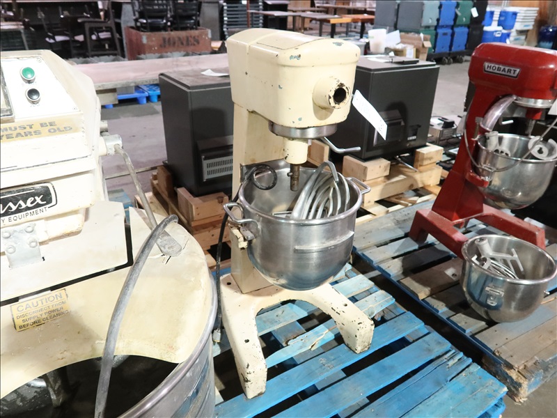 HOBART COMMERCIAL MIXER BREWERY & RESTAURANT EQUIPMENT ONLINE AUCTION James G. Murphy Co.