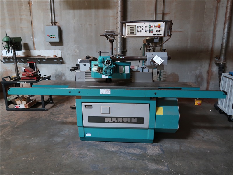 2003 OTTO MARTIN TYPE T26 BUFFELEN WOODWORKING ONLINE ONLY James