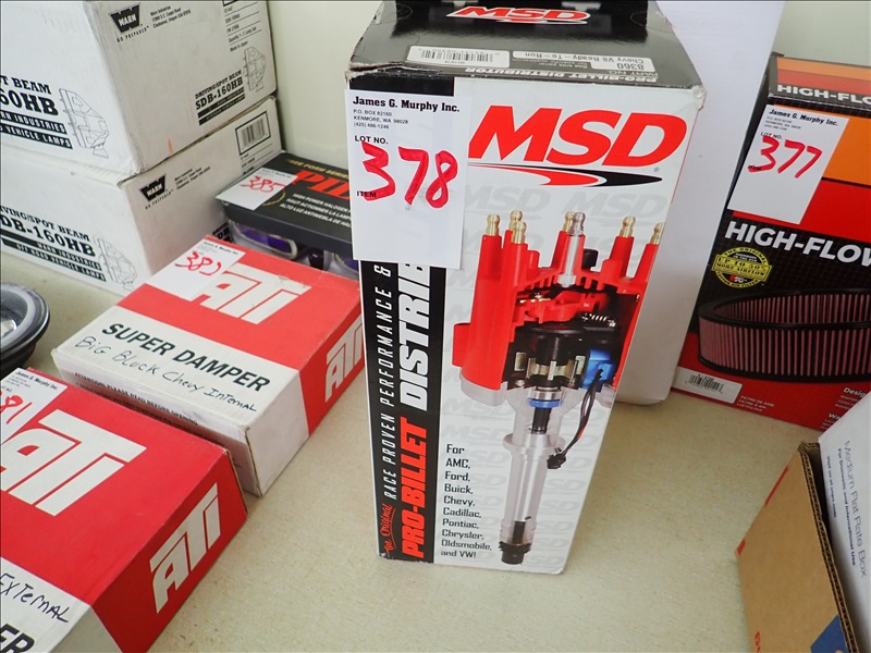 MSD 8360 PROBILLET CARR ENTERPRISES ONLINE AUCTION James G