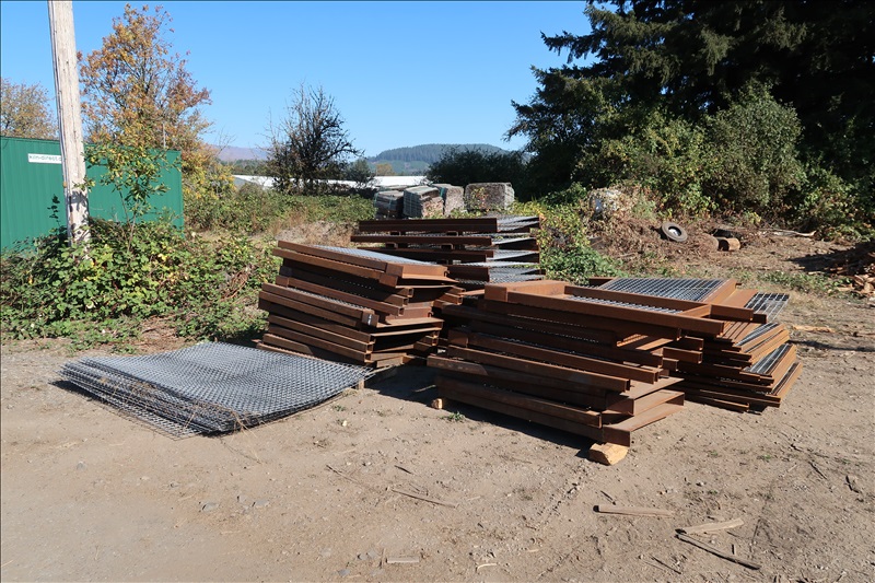 APPROX.(165) 1/2 CORD FIREWOOD DRYING KILN BASKETS APPROX. 63"H X 40"W