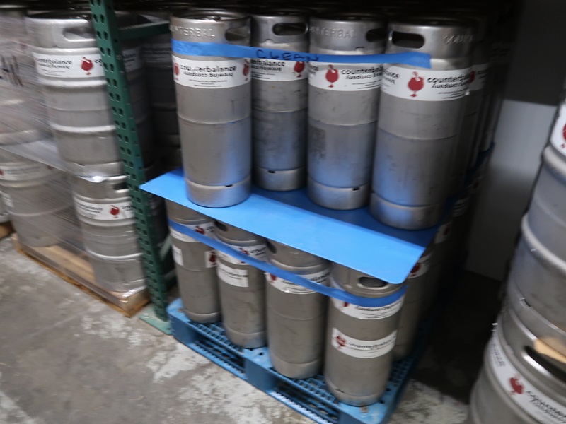APPROX. (200+) PONY KEGS COUNTERBALANCE BREWING COMPANY ONLINE AUCTION James G. Murphy Co.