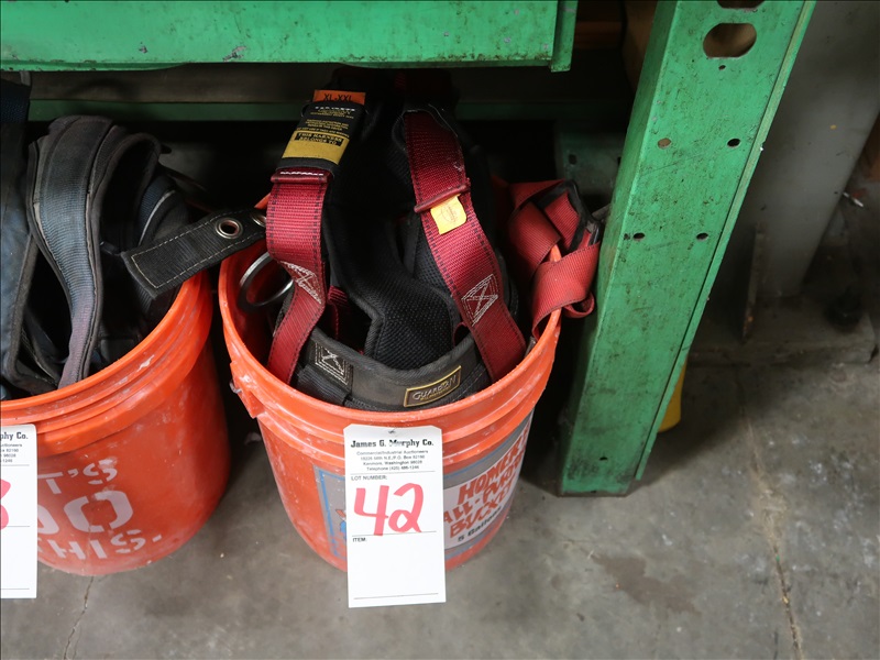 LOT, (2) SAFETY HARNESSES IN THIS BUCKET CRANE TECHNOLOGY, INC