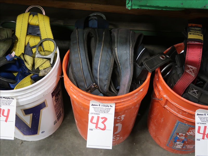 LOT, (2) SAFETY HARNESSES IN THIS BUCKET CRANE TECHNOLOGY, INC