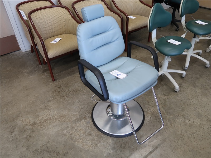 ADJUSTABLE BARBER STYLE CHAIR DENTIST OFFICE ONLINE ONLY James G