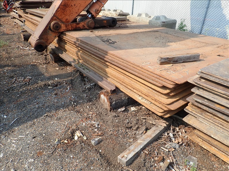 (17) 8'X20' STEEL ROAD PLATES DPK INC GENERAL CONTRACTORS LIVE