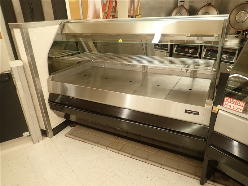 HENNY PENNY HMR125 70” 2TIER OPEN FRONT HOT FOOD DISPLAY CASE THE