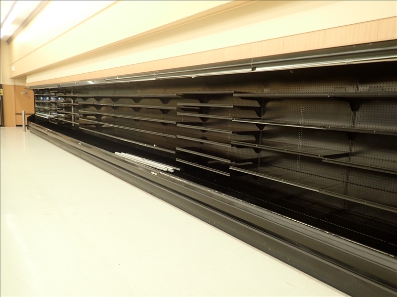 (9) TYLER N6DL 12’ REFRIGERATED MULTI DECK CASES THE FORMER HAGGEN