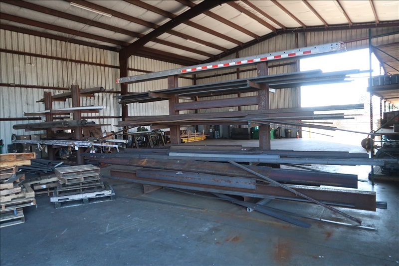 LARGE QUANTITY OF BEARINGS; CYLINDERS; SPROCKETS; COUPLERS; MILL CHAIN