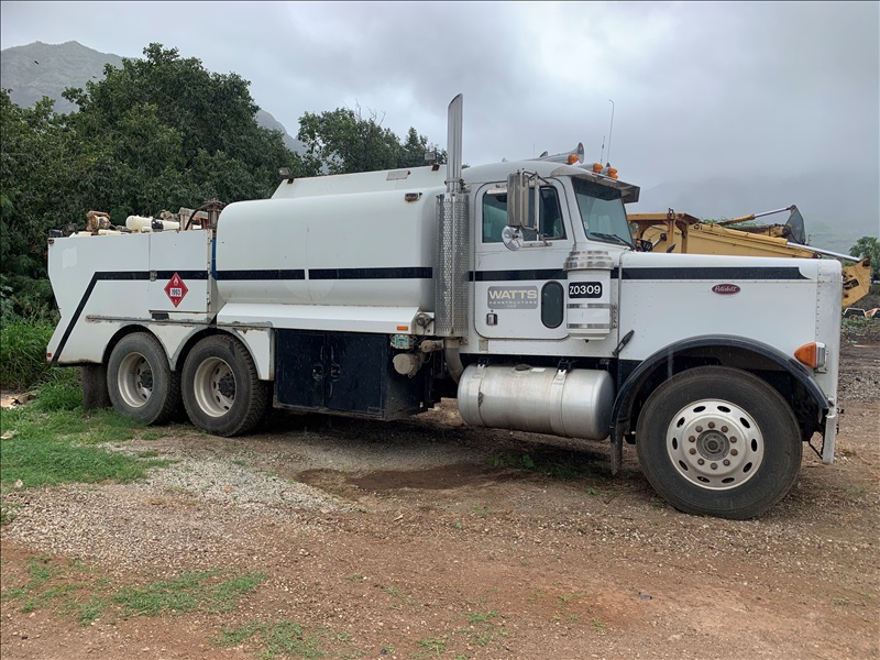 2000 PETERBILT 379 HAWAII HEAVY EQUIPMENT & TOOLS ONLINE AUCTION