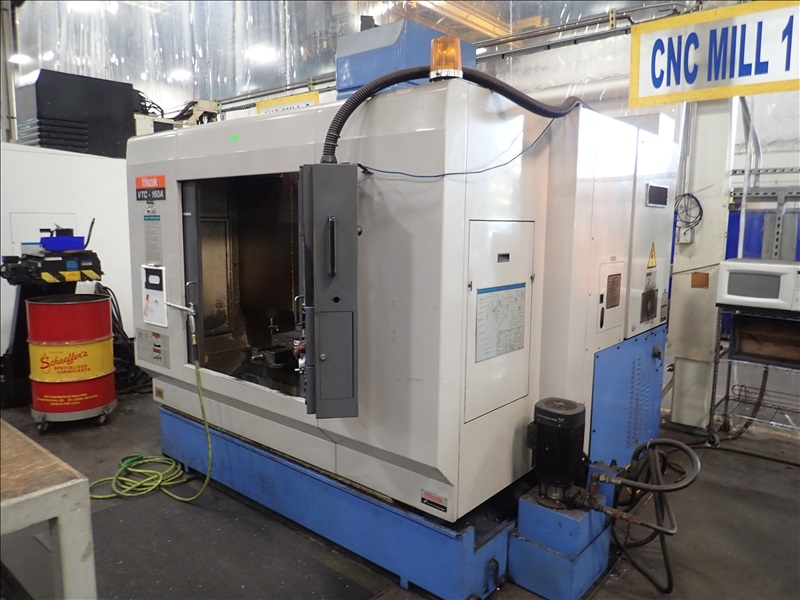2000 MAZAK VTC160A HYDRO SYSTEMS USA INC. ONLINE AUCTION James G