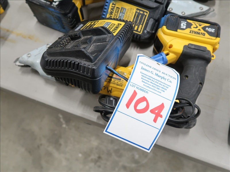 DEWALT DCS494 | KENMORE CONSTRUCTION EQUIPMENT, LUMBER & FIRE